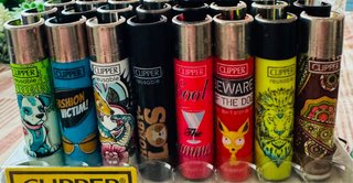 Lote 48 mecheros Clipper reutilizables