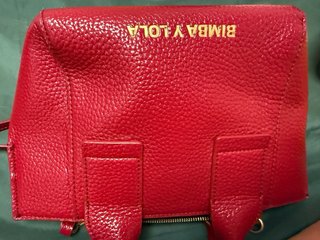 Bolso Bimba y Lola Piel Rojo