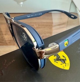 Gafas Ray-Ban Scuderia Ferrari Azules/Plateadas