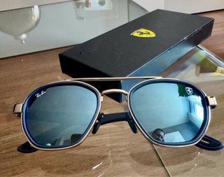 Gafas Ray-Ban Scuderia Ferrari Azules/Plateadas