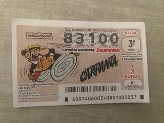 Lotería Nacional y Cupones ONCE