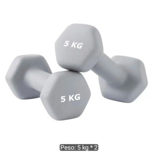 Mancuernas 5 kg (par)