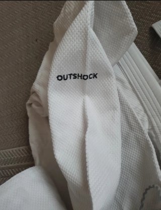 Kimono Judo  grano de arroz Blanco 170cm Outshock