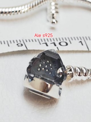 Pulsera Pandora Corazón Circonitas plata s925 Ale