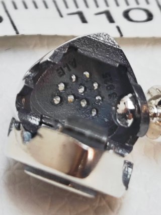 Pulsera Pandora Corazón Circonitas plata s925 Ale