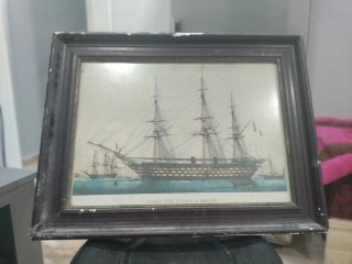 Cuadro Barco Velero Antiguo