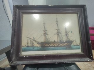 Cuadro Barco Velero Antiguo