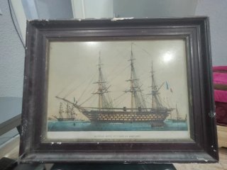 Cuadro Barco Velero Antiguo