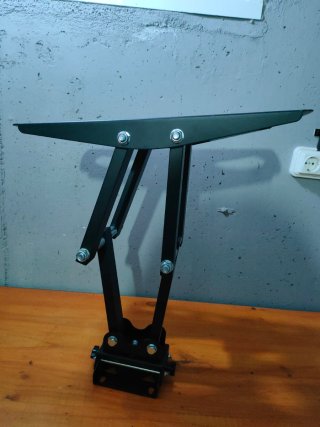 Soporte TV Pared Negro, hasta 65 "