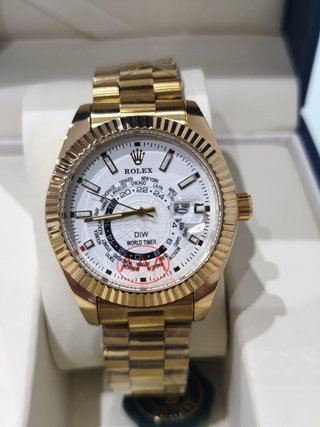 Rolex Sky-Dweller Oro Blanco
