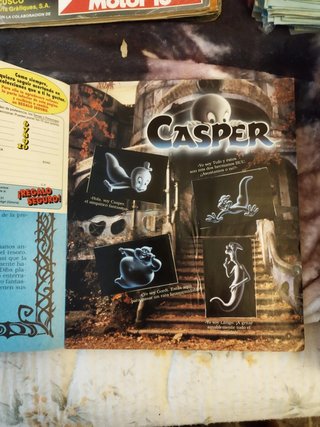 Álbum Los Simpsons, Toy Story, Casper y Garfield.