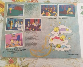 Álbum Los Simpsons años 90