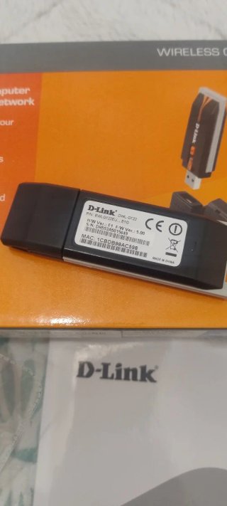 Adaptador Wi-Fi USB D-Link DWL-G122