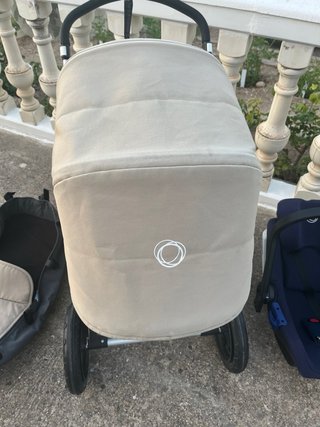 Carro, cuco ( BUGABOO) y silla coche bebé (JANE)