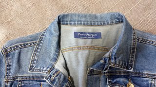 Chaqueta Vaquera corta de marca Punto Marquez Azul