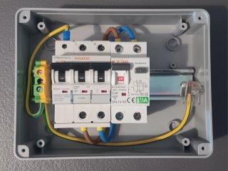 Cuadro de protección para Wallbox coche eléctrico