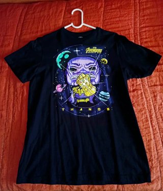 Camiseta Thanos Funko Pop Marvel