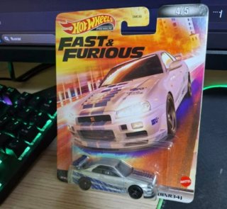 Hot Wheels Fast & Furious Premium BNR34