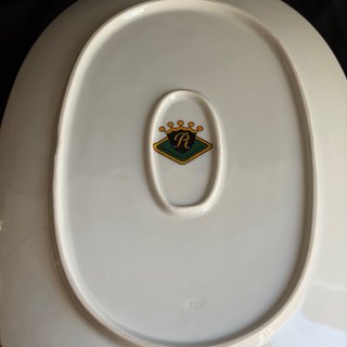 Tete a tete porcellana Bavaria argento