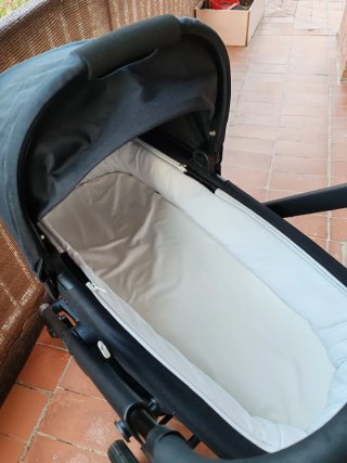Carro Cybex Balios S Silla + Capazo Negro