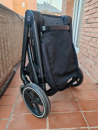 Carro Cybex Balios S Silla + Capazo Negro