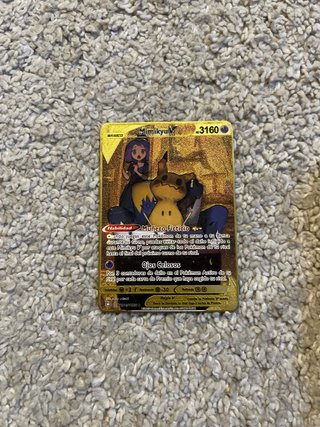 Cartas Pokémon Doradas Metal