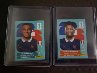 Panini Mundial 2026 Mbappé y Tchouaméni