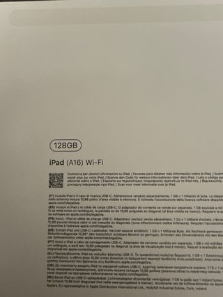 iPad a16 Gen 11' WiFi 128GB Amarillo
