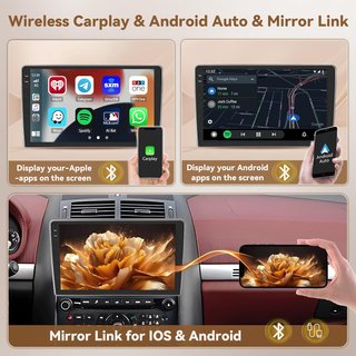Radio Android 15 4GB/64GB Coche Peugeot 407