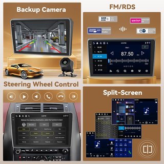 Radio Android 15 4GB/64GB Coche Peugeot 407