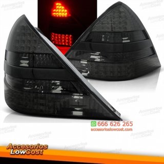 Faros traseros LED ahumados MERCEDES R170 SLK 04.