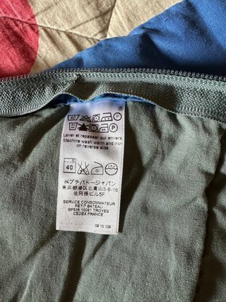 Petit Bateau sacco a pelo blu