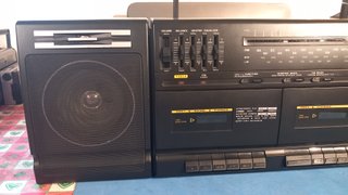 Radioregistratore doppia cassetta Telefunken