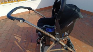 Carro completo: capazo, silla y grupo 0