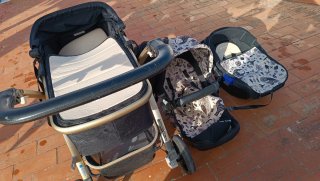 Carro completo: capazo, silla y grupo 0