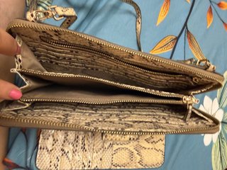 Bolso Parfois piel serpiente