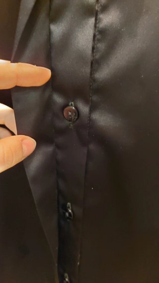 Camisa negra elegante
