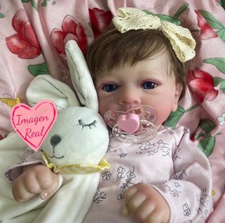 Muñeca reborn bebé silicona
