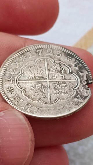 2 Reales Felipe V 1723 segovia