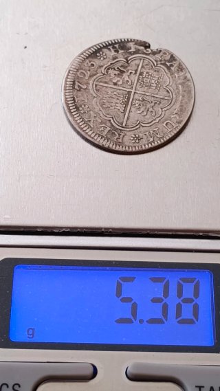 2 Reales Felipe V 1723 segovia