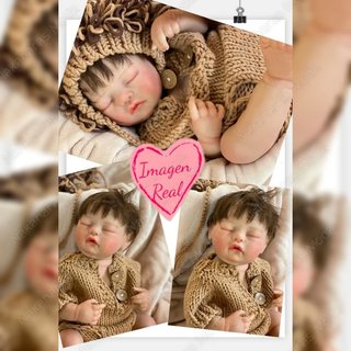 Muñeca reborn bebé silicona
