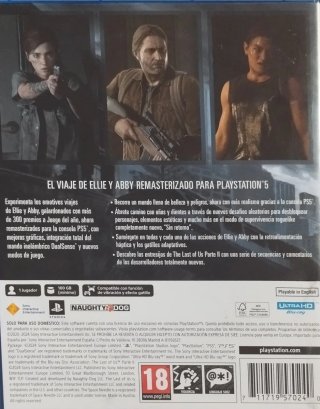 The Last of Us Parte II Remastered PS5