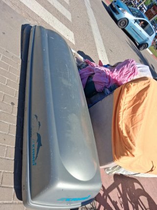 Cofre portaequipajes para coche
