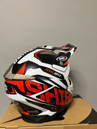 Casco Moto Cross Shiro MX917 Niño
