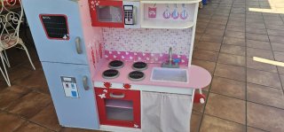 Cocina de juguete madera para niños