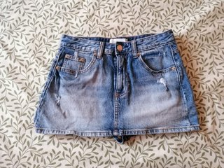 Falda pantalón vaquera