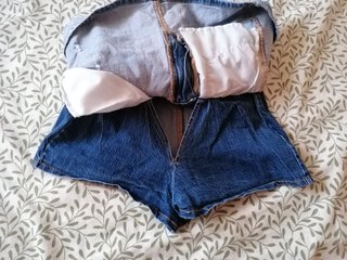 Falda pantalón vaquera