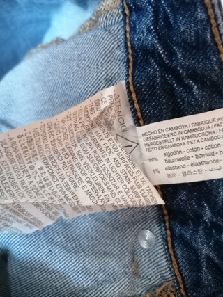 Falda pantalón vaquera