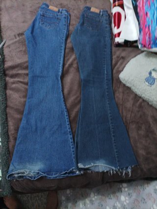 2 Vaqueros Americanos marca Cloud campana azul