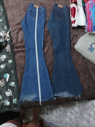 2 Vaqueros Americanos marca Cloud campana azul